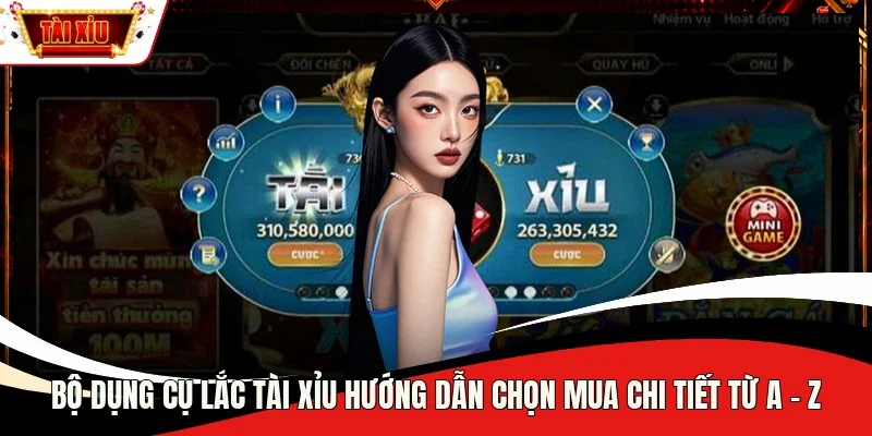bộ dụng cụ lắc Tài Xỉu