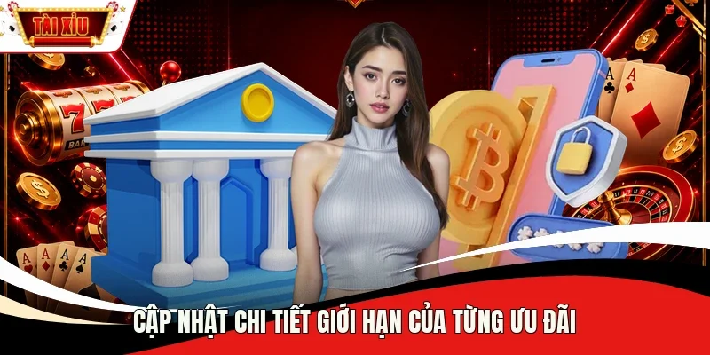 Cập nhật chi tiết giới hạn của từng ưu đãi
